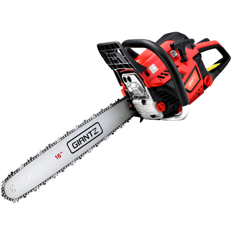 Giantz Petrol Chainsaw Chain Saw E-Start Commercial 45cc 16'' Top Handle Tree