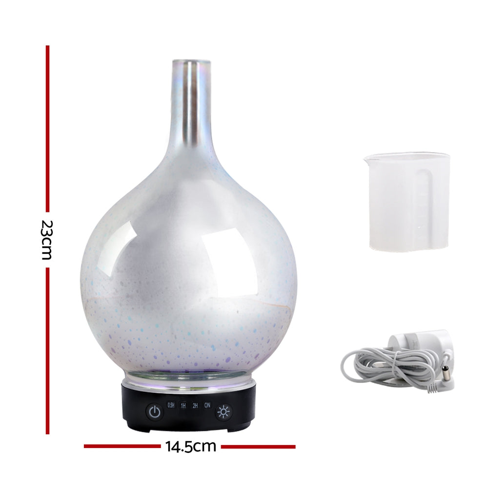 Devanti Aroma Diffuser Aromatherapy 3D Glass 100ml