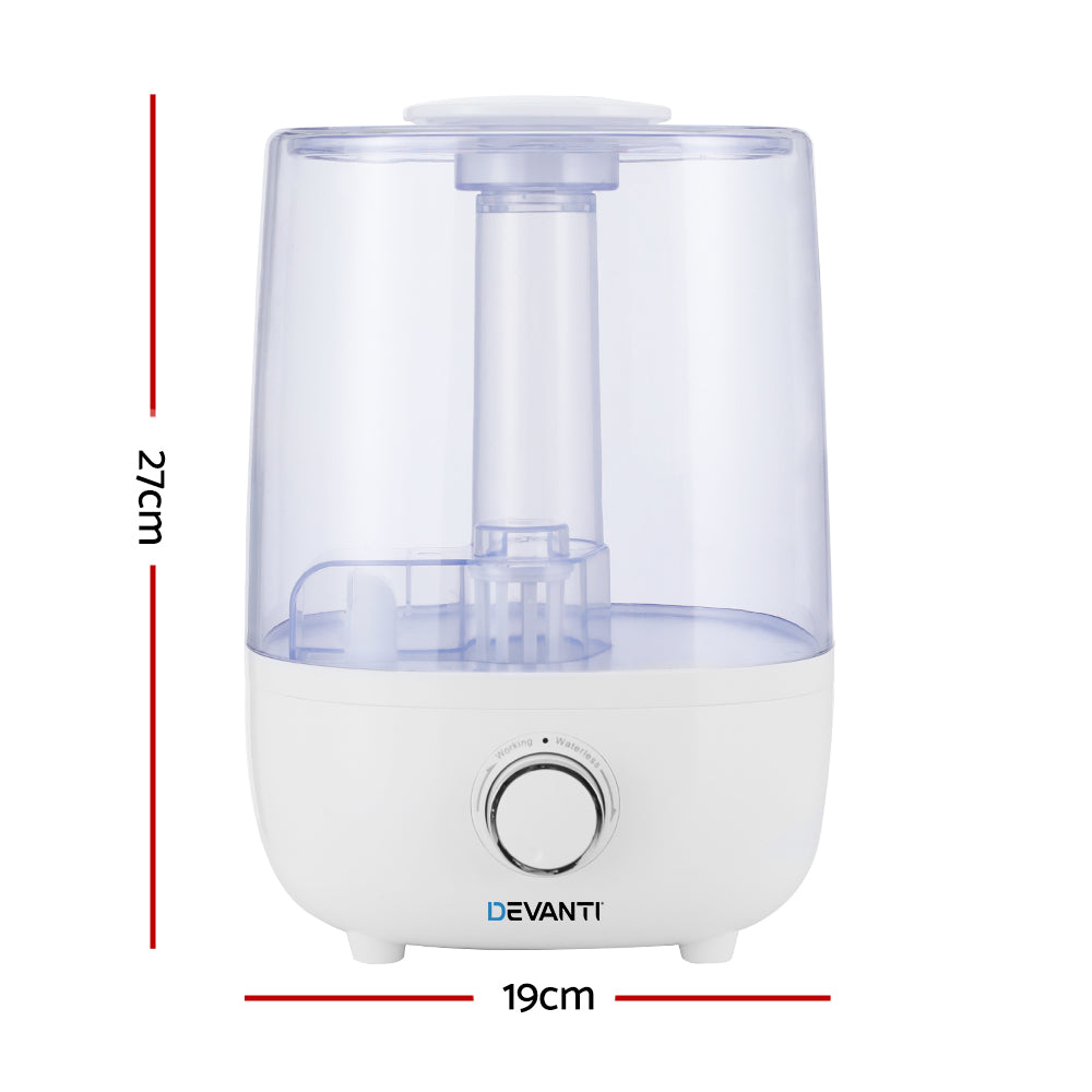 Devanti Aroma Diffuser Aromatherapy Humidifier 4L