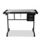 Artiss Adjustable Drawing Desk - Black and Grey