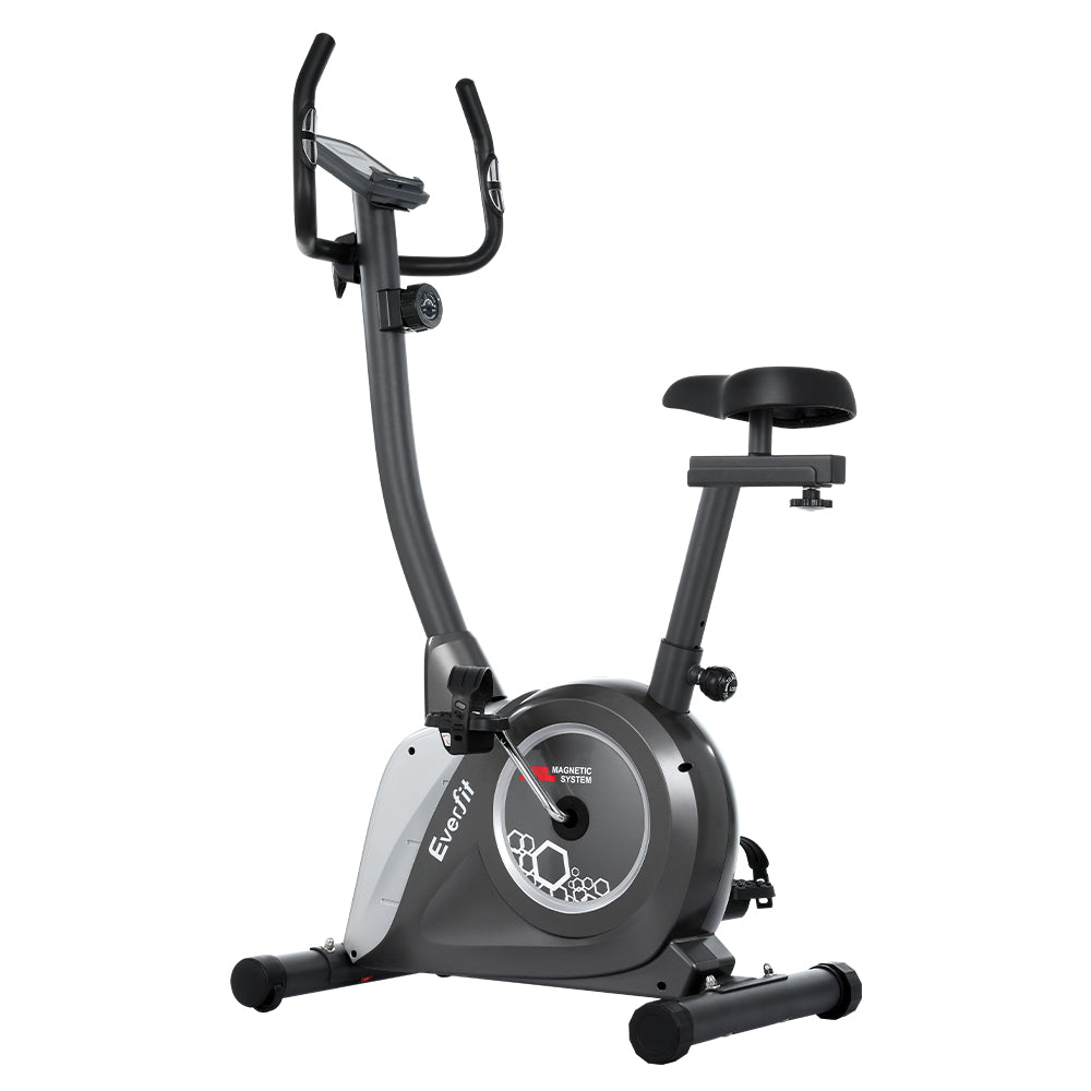 Everfit Magnetic Exercise Bike Upright Bike Fitness Home Gym Cardio