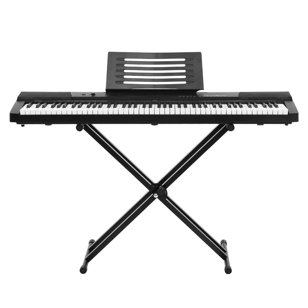 Alpha 88 Keys Electronic Piano Keyboard Digital Electric w/ Stand Sustain Pedal