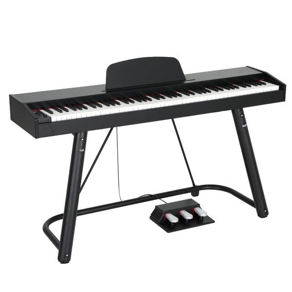 Alpha 88 Keys Electronic Keyboard Digital Piano Full-weighted w/ stand