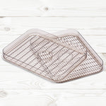 Transparent Food-Grade Dehydrator Trays, 2-Pack