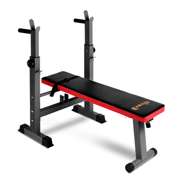 Everfit knee raise power tower chin up online push pull dip gym station weight bench