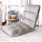 Artiss Lounge Sofa Floor Recliner Futon Chaise Folding Couch Grey