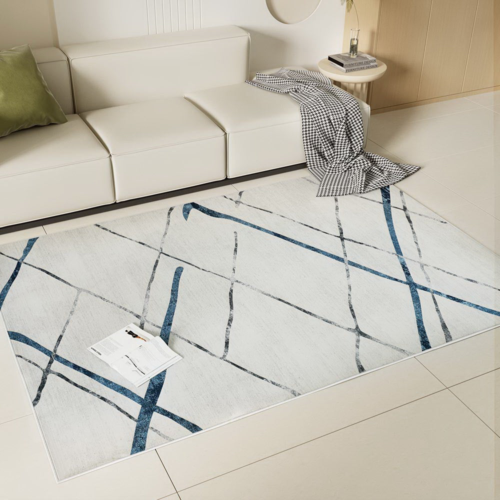 Artiss Floor Rug 160x230 Washable Mat Carpet Short Pile Jaca