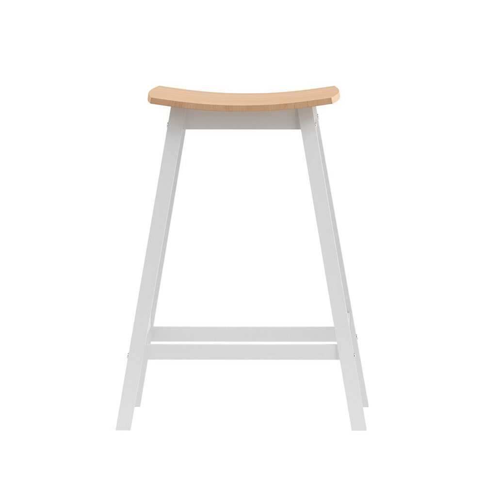 Artiss 2x Bar Stools Wooden Chairs Oak