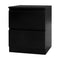 Artiss Bedside Tables Drawers Side Table Bedroom Furniture Nightstand Black Lamp