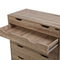 Artiss 6 Chest of Drawers Tallboy Dresser Table Storage Cabinet Oak Bedroom