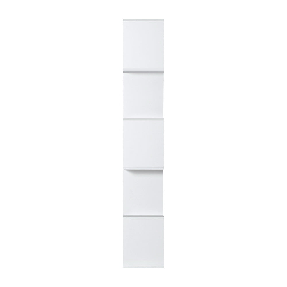 Artiss Bookshelf 5 Tiers - RITA White