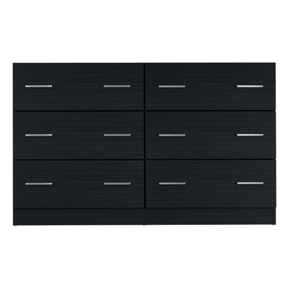 Artiss 6 Chest of Drawers - VEDA Black