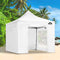 Instahut Gazebo Pop Up Marquee 3x3m Folding Wedding Tent Gazebos Shade White