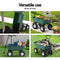 Gardeon Garden Cart Dump 270kg Hand Trailer Trolley Wagon Wheelbarrow Pull 75L