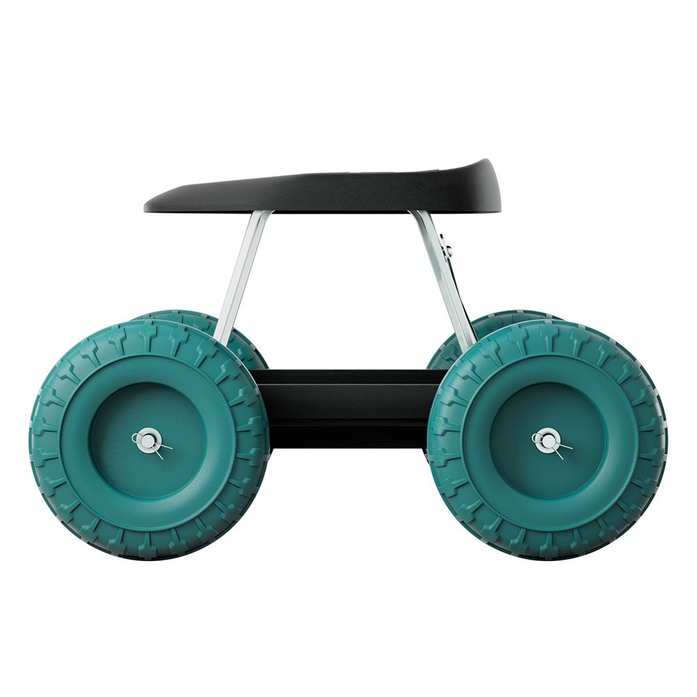 Gardeon Garden Cart Rolling Stool with Wheels Gardening Helper Seat Farm Yard
