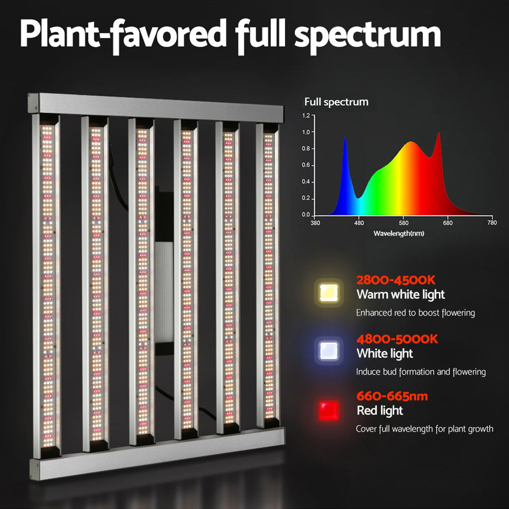 Greenfingers Max 4800W Grow Light LED Full Spectrum Indoor Plant All Stage Growth
