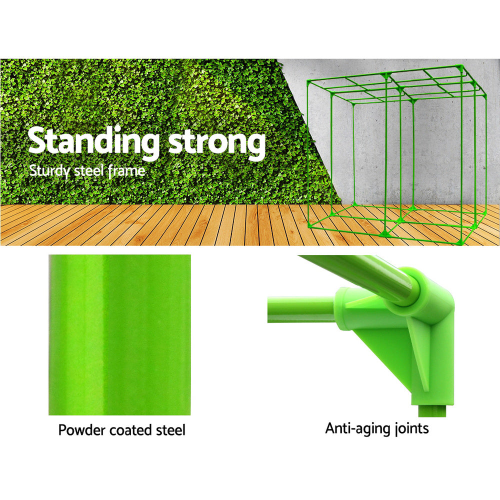 Greenfingers Grow Tent 200x200x200CM Hydroponics Kit Indoor Plant Room System