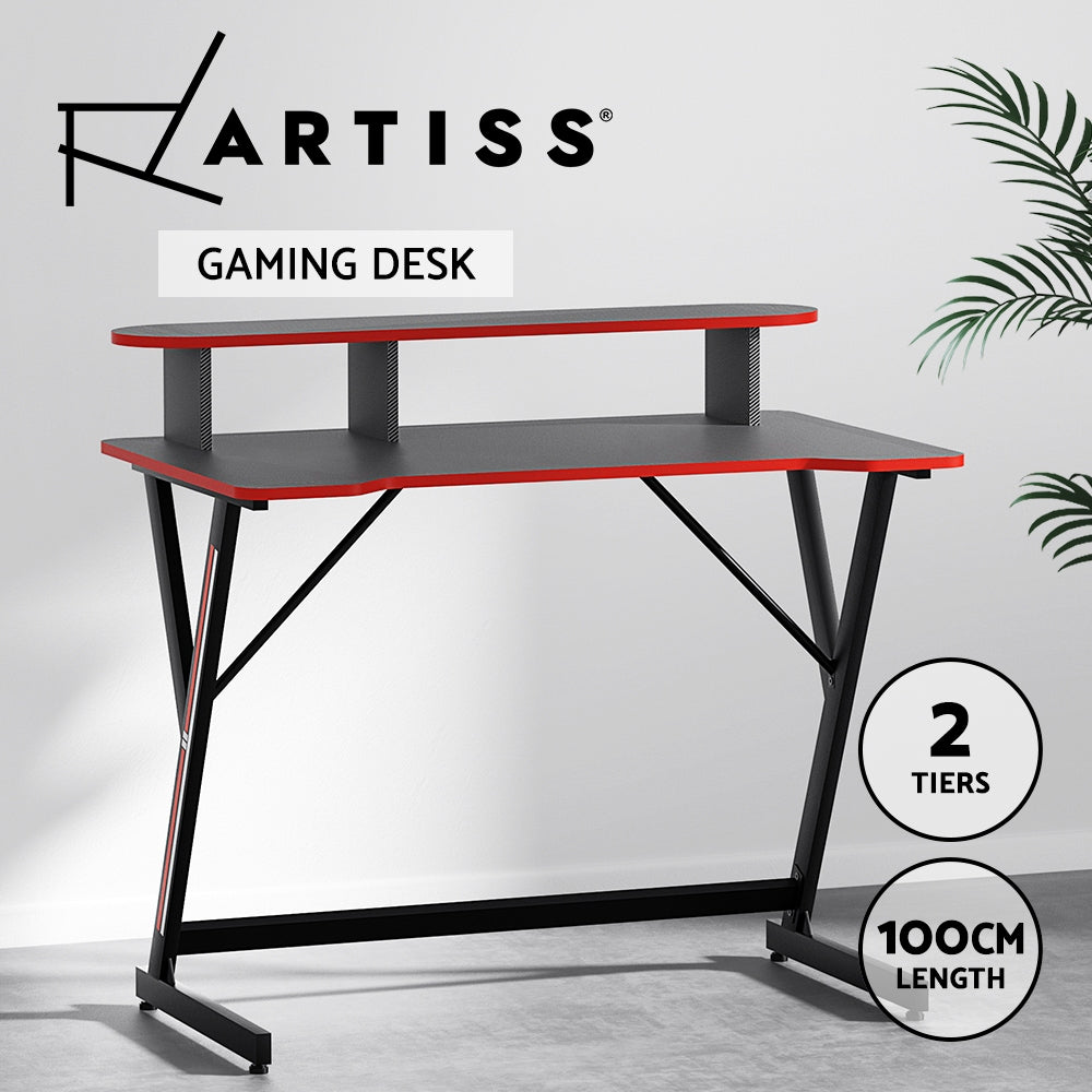 Artiss Gaming Desk Computer Desks 100CM