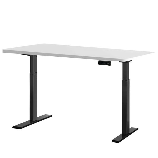 Artiss Standing Desk Electric Height Adjustable Sit Stand Desks Black White