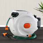 20M Auto Rewind Retractable Hose Reel, UV Resistant - Greenfingers