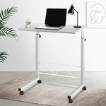 Portable Adjustable Laptop Desk with Wheels 60CM - Artiss