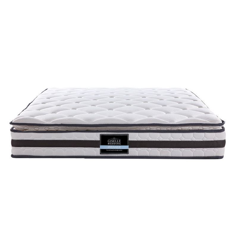 Giselle Bedding Normay Bonnell Spring Mattress 21cm Thick Double