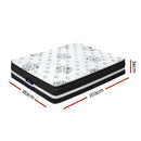 Giselle Bedding Donegal Euro Top Cool Gel Pocket Spring Mattress 34cm Thick King
