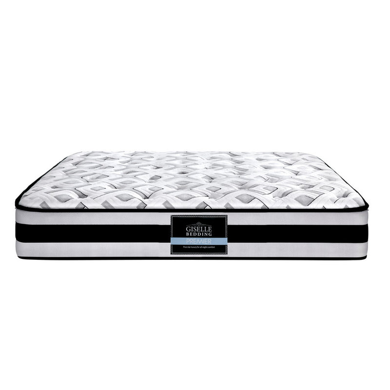 Giselle Bedding Rumba Tight Top Pocket Spring Mattress 24cm Thick King