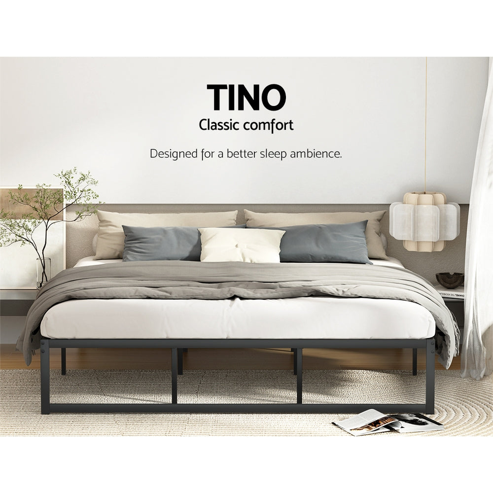 Artiss Bed Frame King Size Metal Frame TINO
