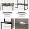 Artiss Computer Desk Office Desks Study Table Workstation Bookshelf Storage