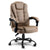 Artiss 2 Point Massage Office Chair PU Leather Espresso