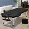 Zenses Massage Table 70cm 2 Fold Aluminium Massage Bed Portable Beauty Therapy Black