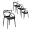 Gardeon PP Outdoor Dining Chairs X4 Portable Stackable Chair Patio Furniture