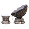Gardeon Outdoor Lounge Setting Furniture Papasan Chair Table Wicker Patio Sofa