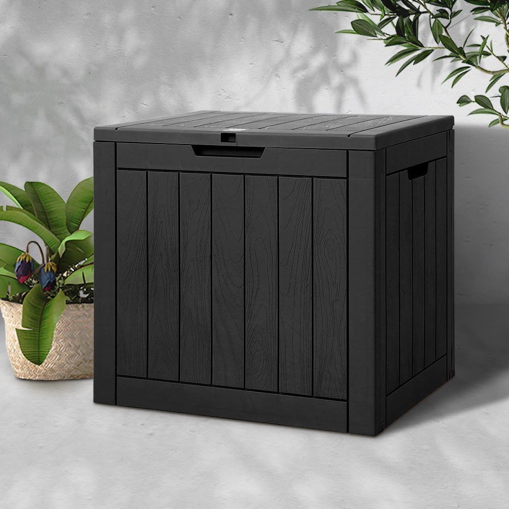 118L Weather-Resistant Lockable Outdoor Storage Box - Gardeon