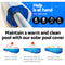 Aquabuddy Swimming Pool Cover Roller Wheel Solar Blanket 500 Microns 10X4M