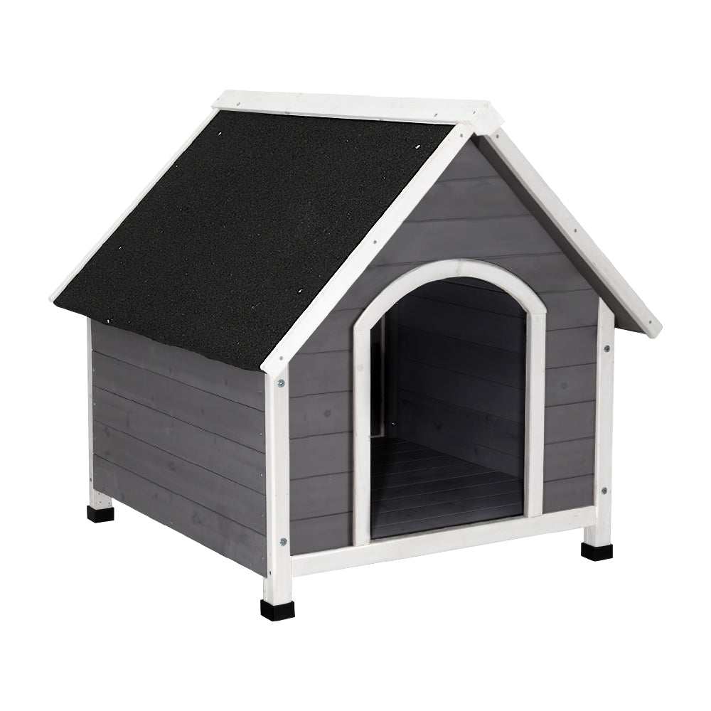 i.Pet Dog Kennel Wooden Large House Outdoor Indoor Puppy Pet Cabin Weatherproof XL