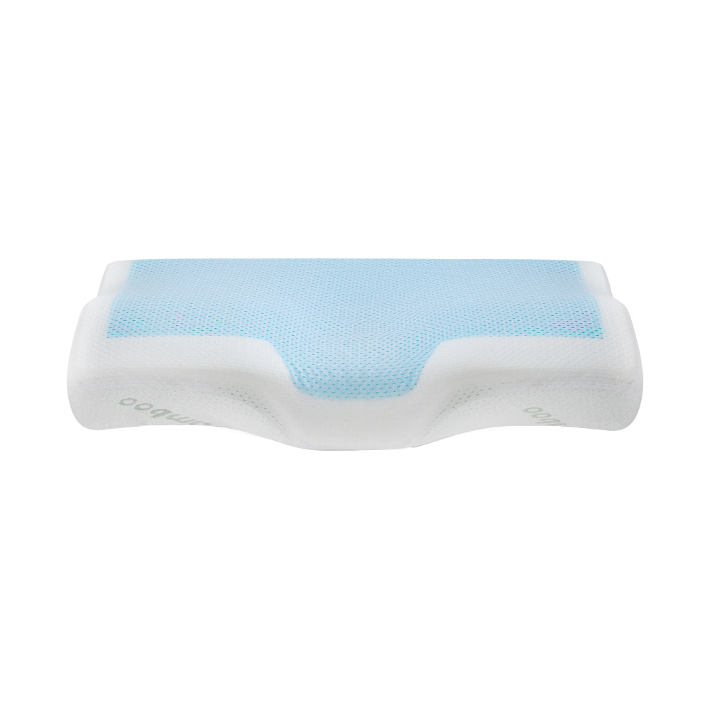 Giselle Bedding Memory Foam Contour Pillow Cool Gel Bamboo Cover