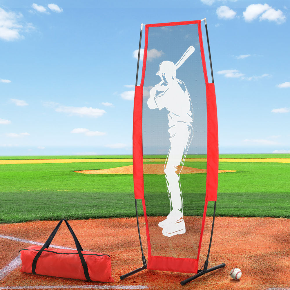 Everfit Baseball Net Pitching Kit with Stand Rebound Net Softball�Training Aid
