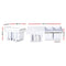 Cefito 2x15L Pull Out Bin - White