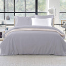 Giselle Quilt Cover Set Classic Grey - Super King