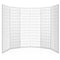 Artiss Room Divider Screen Wood Timber Dividers Fold Stand Wide White 6 Panel
