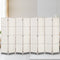 Artiss 8 Panel Room Divider Screen Privacy Timber Foldable Dividers Stand White