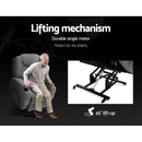 Artiss Electric Massage Chair Recliner Sofa Lift Motor Armchair Heating Fabric