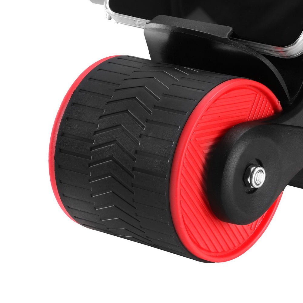 Everfit Ab Roller Automatic Rebound Abdominal Wheel with Knee Pad Home Gym Sport
