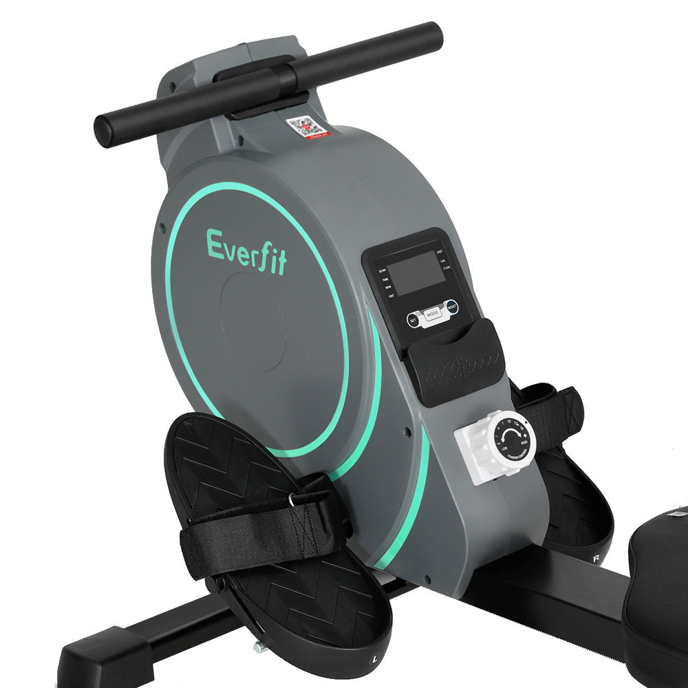 Everfit Rowing Machine 16 Levels Magnetic Rower Gym Home Cardio with APP