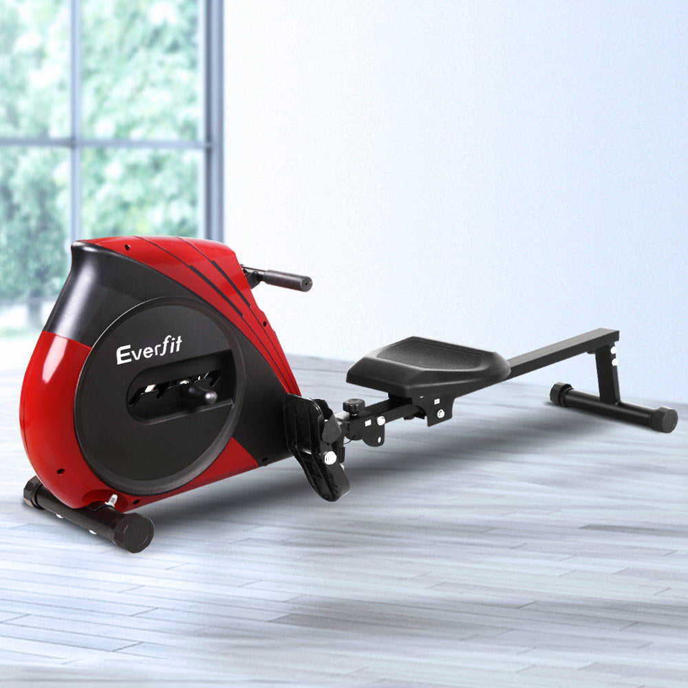 Everfit Rowing Machine Rower Elastic Rope Resistance Fitness Home Cardio