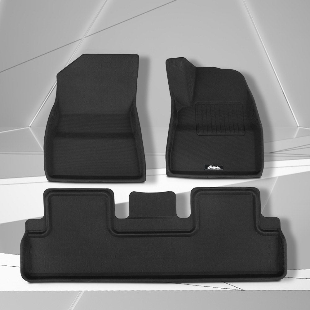 Non-Slip Custom Car Rubber Floor Mats for Tesla Model 3 - Weisshorn