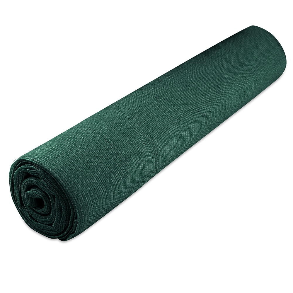 90% UV Block Shade Cloth 3.66x10m Heavy Duty Green Instahut