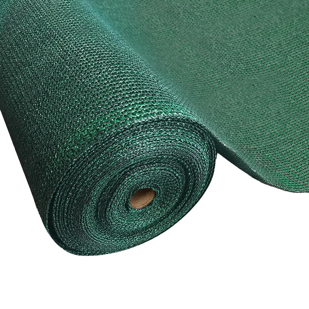 Instahut 50% Shade Cloth 3.66x20m Shadecloth Sail Heavy Duty Green